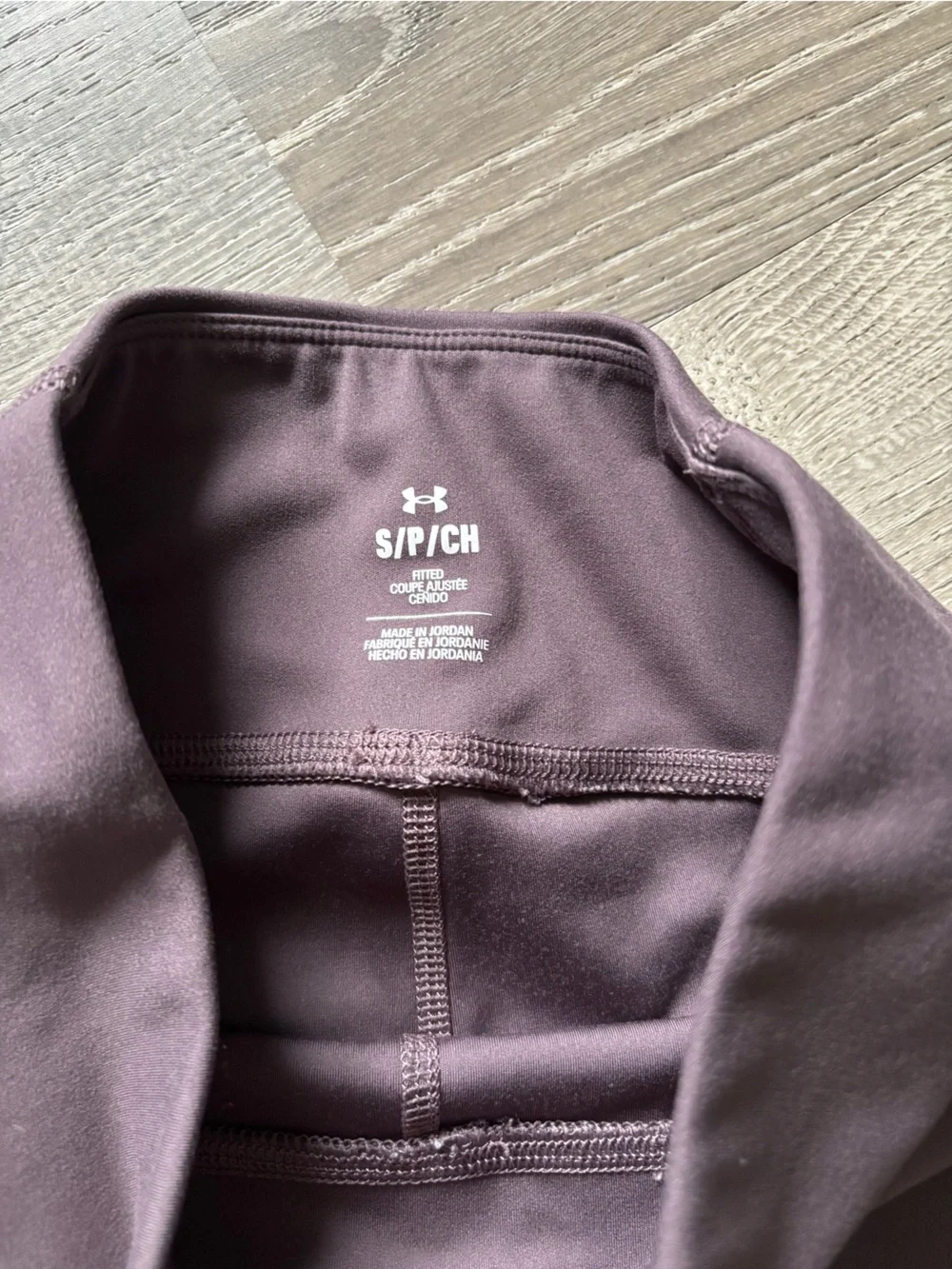 Under Armour biker short Trio - dark purple, lilac and Teal - Picture 3 of 7